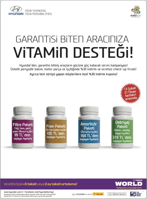 Hyundai’den Garantisi Biten Araçlara Avantajlı Servis Kampanyası..