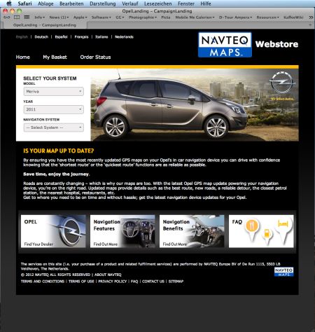 Opel’den Yeni Online Navi Store..