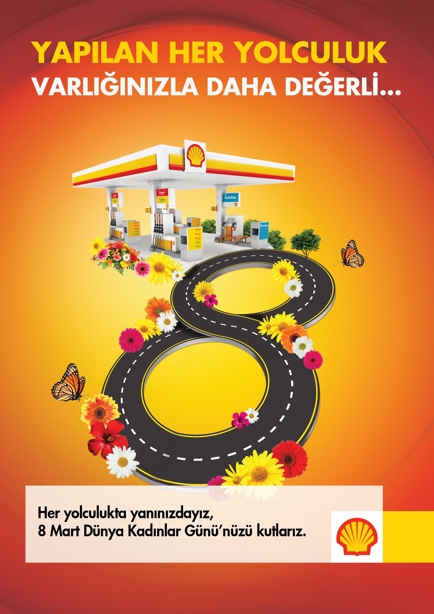 Shell’in Kadınlara 8 Mart Sürprizi.