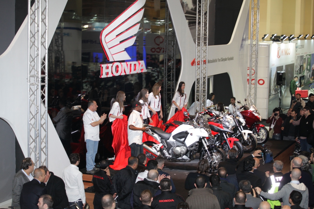 Eurasia Moto Bike Expo 2012’de Honda Rüzgarı…
