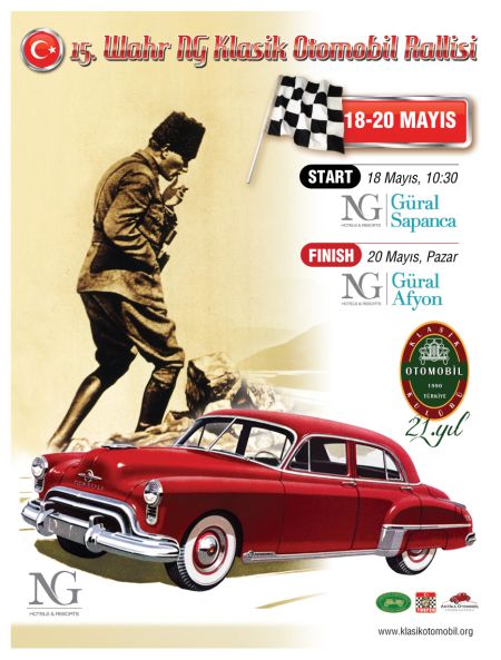 Klasik otomobiller NG. 15. WAHR Rallisi’nde tarihin tozunu atacak.