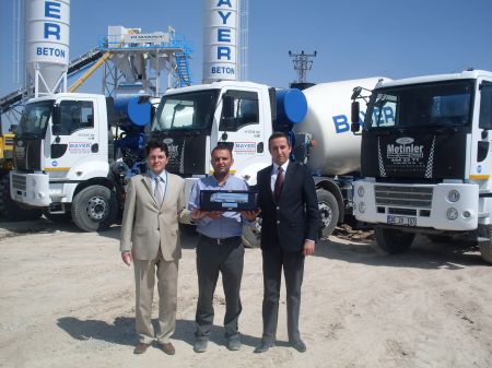 Bayer Beton’un tercihi de Ford Cargo oldu.