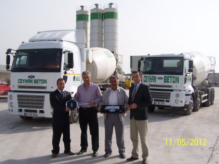 Ceyhan Beton’un tercihi de Ford Cargo oldu.