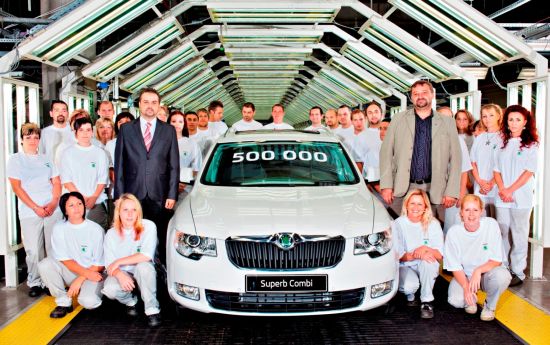 SKODA SUPERB 500.000‘e ULAŞTI