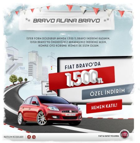 FIAT’tan Bravo dedirten Facebook kampanyası