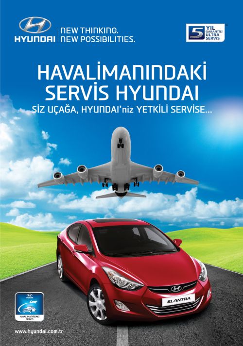 HAVALİMANINDAKİ SERVİS HYUNDAI