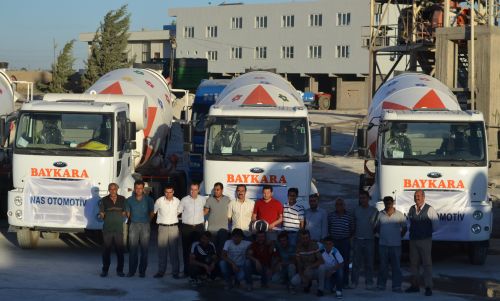 Baykara Hazır Beton,araç parkını Ford Cargo’yla güçlendiriyor