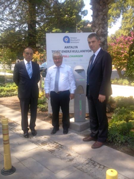 Antalya’yı da Fullcharger Şarj Edecek!