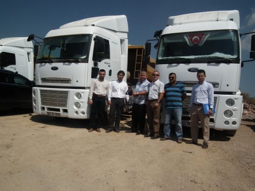 Meka Küçükkaya Madencilik, filosuna  20 adet Ford Cargo 1838T çekici ekledi