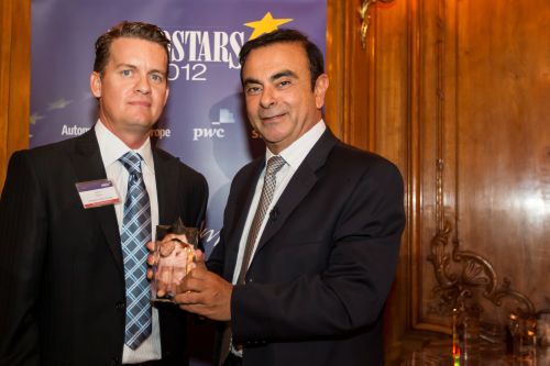 Carlos Ghosn ve Bruno Ancelin 2012 yılının “Eurostar”ları seçildiler