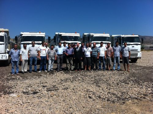 20 adet Ford Cargo 3232 SD, Bergama altın madeninde çalışacak