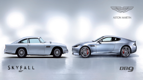 James Bond, vazgeçemediği Aston Martin DB5 otomobili ile beyazperdede.