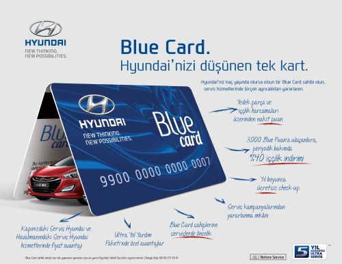 HYUNDAI’NİN YENİ YILDIZI: HYUNDAI BLUE CARD