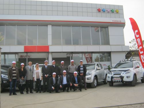 Isuzu Motors International Europe  Manisa Yükseliş Otomotiv’i ziyaret etti.