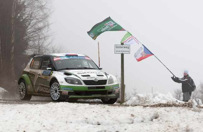 ŠKODA Fabia Pilotu Kopecký Nefes Kesen Jänner Rally’de Zirveyi Aldı