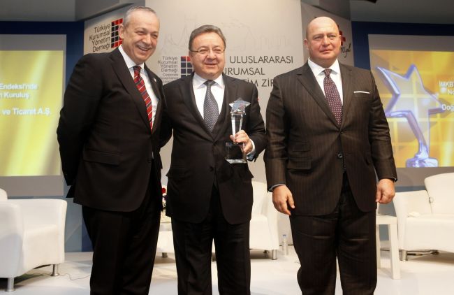 DOĞUŞ OTOMOTİV’E  KURUMSAL YÖNETİM ÖDÜLÜ