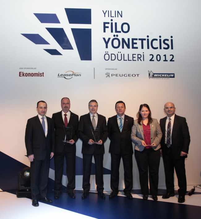 2012 Yılın Filo Yöneticisi Ödülleri sahiplerini buldu