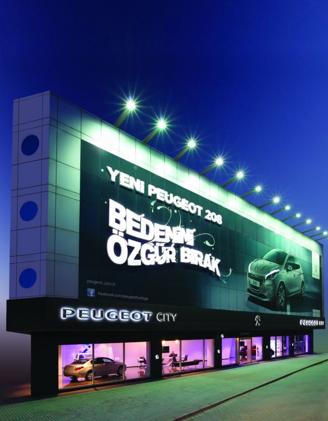Elmas Peugeot City Konsept Mağazası  Okmeydanı’nda Hizmete Açıldı