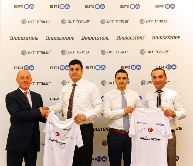 Devrilmeyen TIR’ların lastikleri Brisa’dan