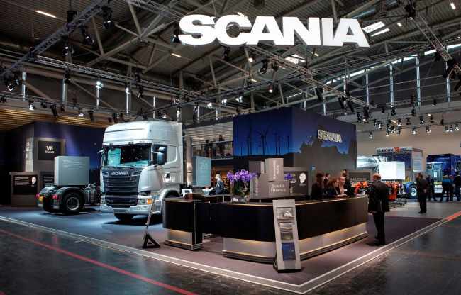 Scania’nın İnşaat ve Madencilere  Bauma Show’u