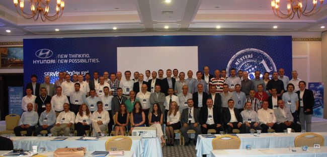 HYUNDAI SERVİS MÜDÜRLERİ BİR ARAYA GELDİ