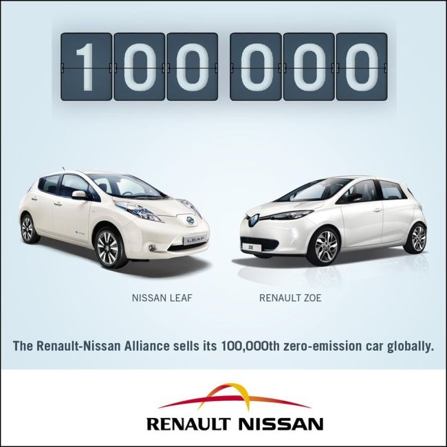 RENAULT-NISSAN, 100.000 SIFIR SALIMLI ARAÇ SATIŞI GERÇEKLEŞTİRDİ