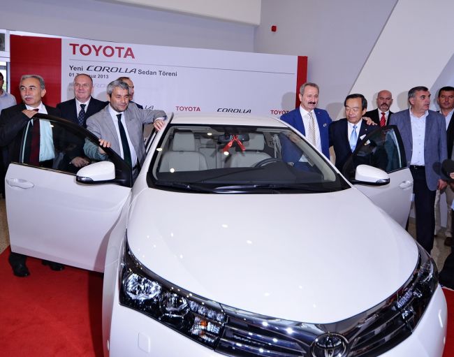 Toyota Otomotiv Sanayi Türkiye A.Ş., yeni Corolla’nın Sakarya’da tekrar üretilmeye başlamasını kutluyor