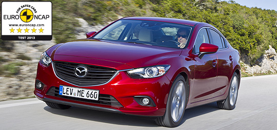 Mazda6’ya Euro NCAP’ten 5 yıldız