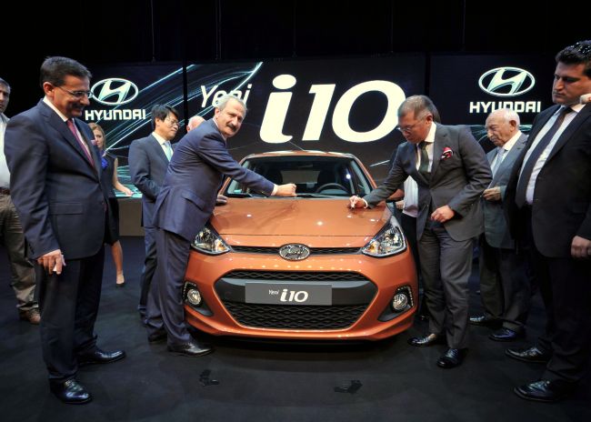 Avrupa pazarı için ilk i10 bantlardan indi