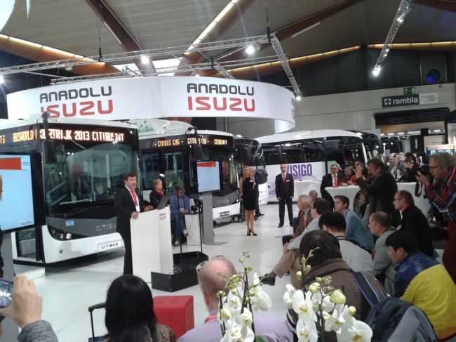 COMVEX’E ANADOLU ISUZU  DAMGASINI VURACAK