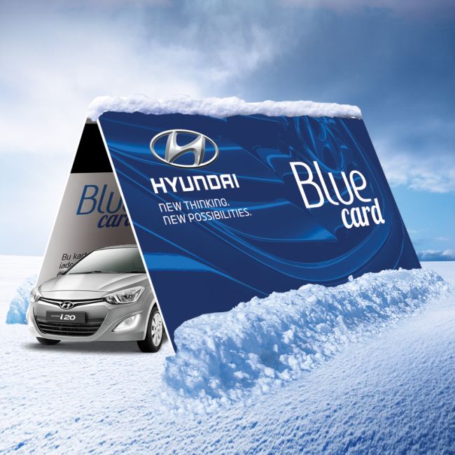 HYUNDAI’LER BLUE CARD’IN ÖZEL AVANTAJLARIYLA KIŞA HAZIRLANIYOR