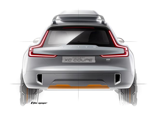 Volvo Concept XC Coupe – Volvo’nun yeni tasarım yolculuğunun gelecek etabı