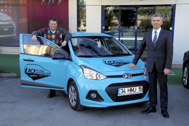 HYUNDAI i10 SHELL’İN SPONSORLUĞUNDA AVRUPA YOLLARINA DÜŞTÜ