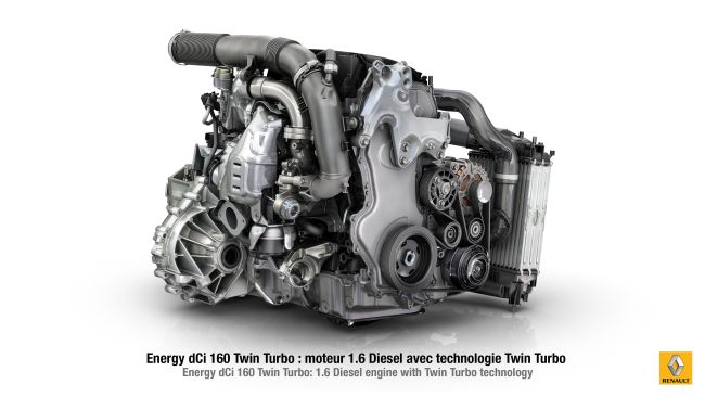 RENAULT’DAN YENİ 1.6 ENERGY dci 160 TWİN  TURBO MOTOR: %25 daha az yakıt tüketimi ile 2 litre duygusu