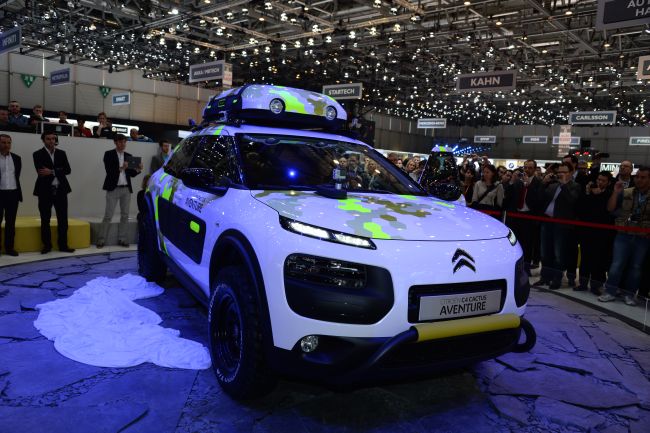 CITROËN, TEKNOLOJİSİNDEKİ YENİ DÖNEMİN  SON  ÜYELERİ C4 CACTUS VE YENİ C1’İN AVRUPA LANSMANINI 84. CENEVRE OTOMOBİL FUARI’NDA GERÇEKLEŞTİRDİ