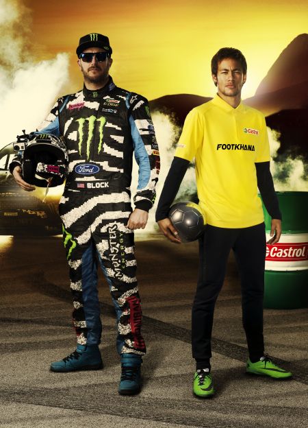 Castrol, futbol ve motor sporları ikonlarını bir araya getirdi!