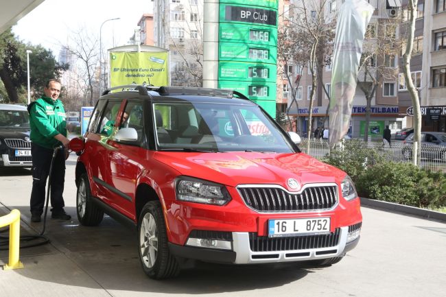 Yeni Yeti, BP Ultimate Euro Diesel ile Yola Çıktı