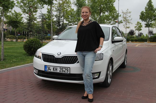 Skoda Rapid 1.6 TDI Dsg; Konforlu ve Cimri