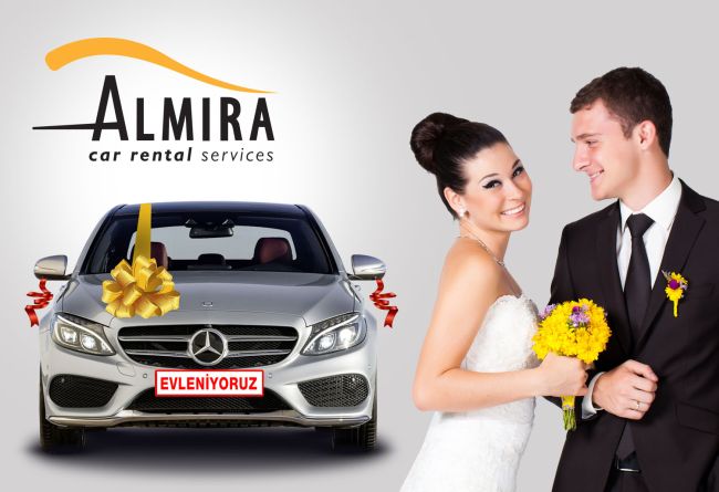 Evlenecekler Almira’ya Geliyor, Düğün Arabası Olarak Mercedes Kiralıyor!