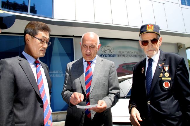 HYUNDAI ASSAN KORE GAZİLERİNİ UNUTMADI