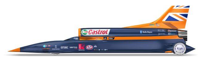 Castrol, 135 Bin HP’lik Bloodhound Projesine Katıldı!
