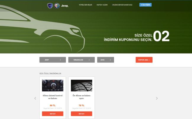 Lancia, Alfa Romeo ve Jeep’ten Türkiye’de bir ilk:  Servis İndirim Kuponu