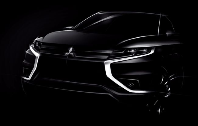 Mitsubishi Motors Outlander PHEV Konsept S ile Paris Motor Show 2014’de