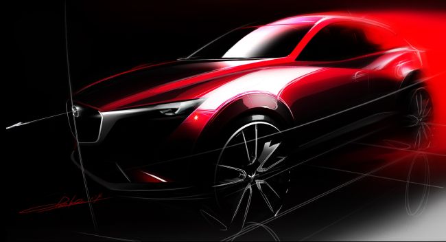 Mazda Yepyeni CX-3’ü LA Otomobil Fuarı’nda görücüye çıkaracak