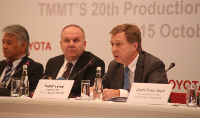 Toyota 20.yılında Türkiye’de Üretim ve Yatırımda Artış Yapacak