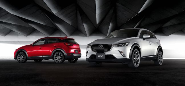 Mazda CX-3 kompakt crossover SUV’u Los Angeles Auto Show’da Tanıtacak