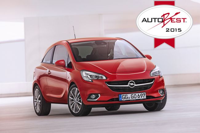 Opel Corsa’ya AutoBest 2015 “Yılın En İyi Otomobili” ödülü