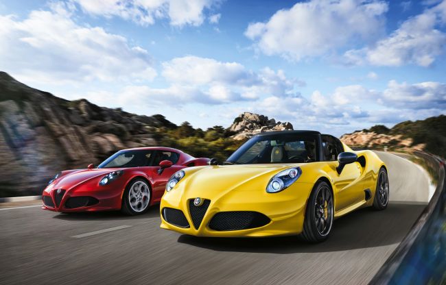 Alfa Romeo’nun Cenevre’deki yıldızı 4C Spider!..