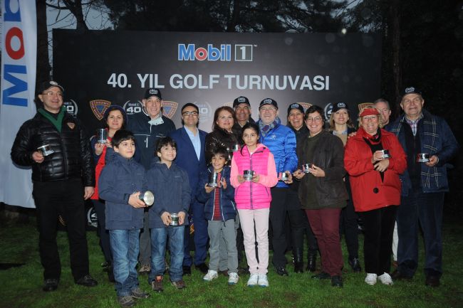 GOLF TUTKUNLARI MOBIL 1  40. YIL TURNUVASINDA BULUŞTU