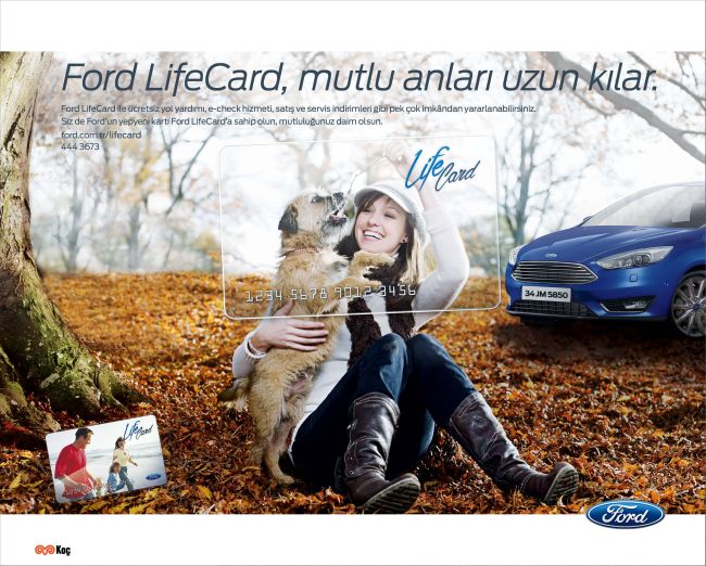 Ford LifeCard hayatınıza keyifli sürprizler katacak